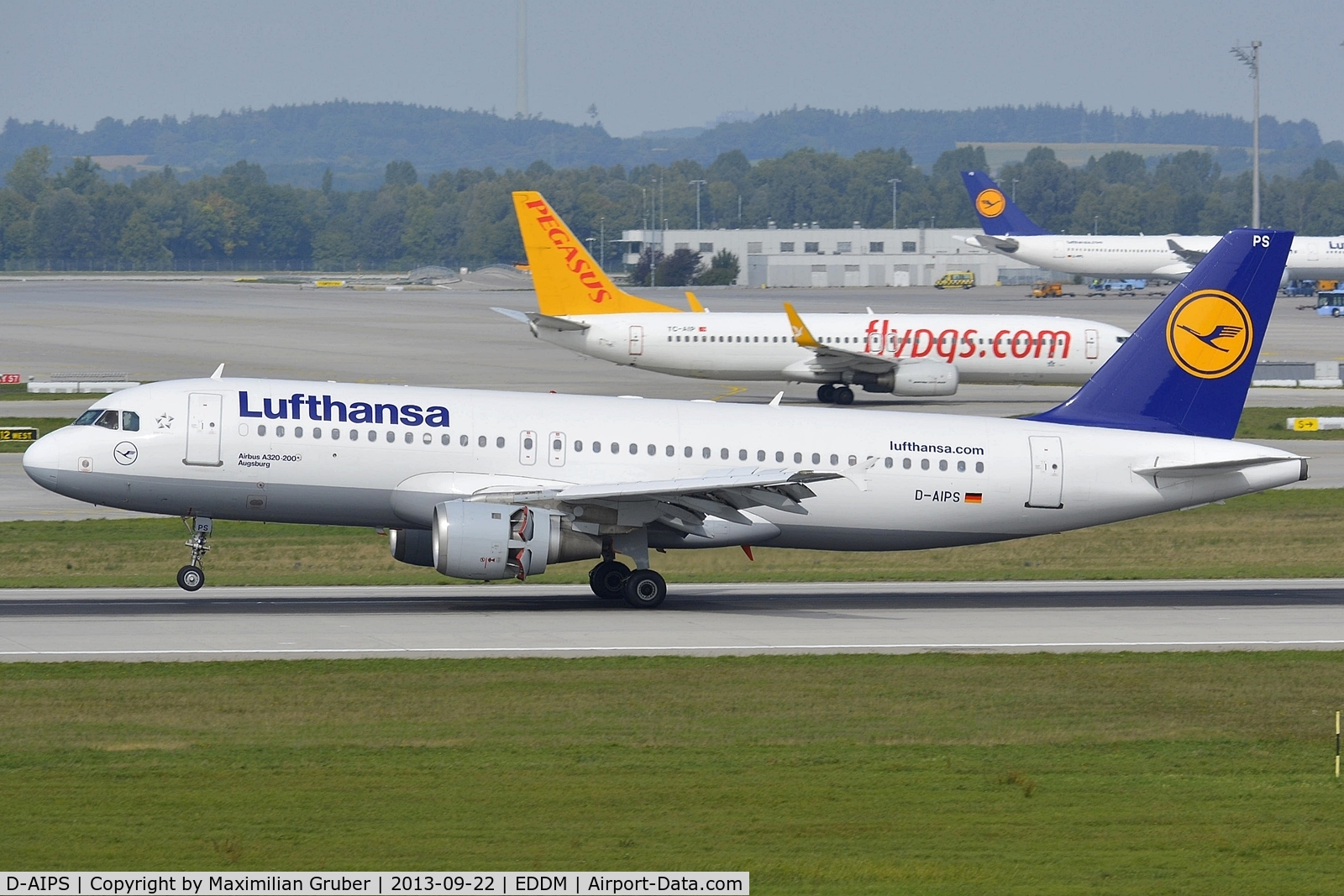 D-AIPS, 1990 Airbus A320-211 C/N 0116, Lufthansa