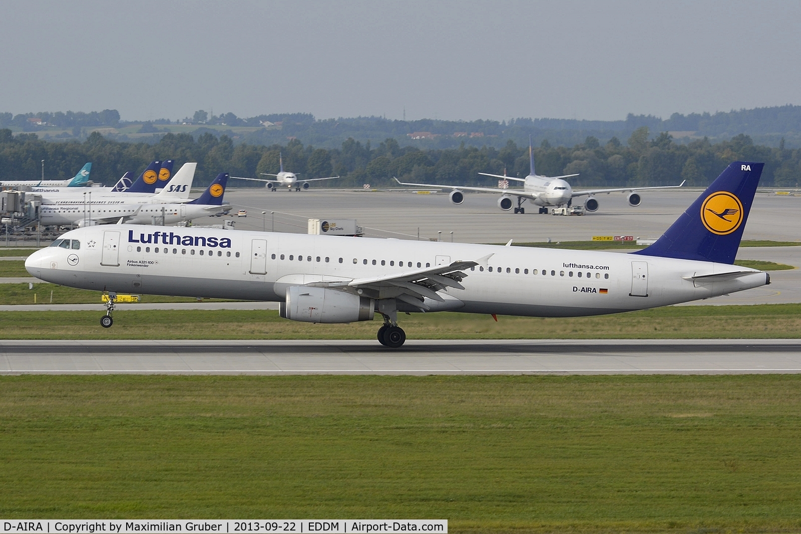 D-AIRA, 1993 Airbus A321-131 C/N 0458, Lufthansa