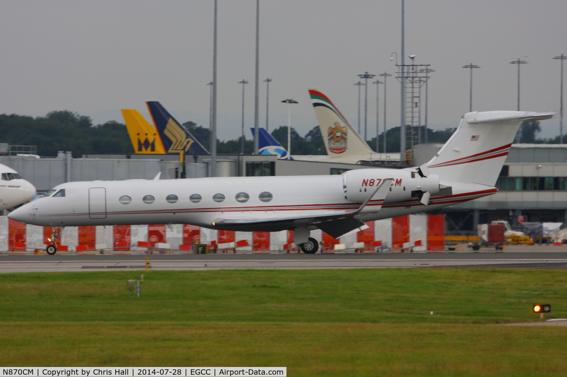 N870CM, 2005 Gulfstream Aerospace GV-SP (G550) C/N 5076, Caremark Aviation