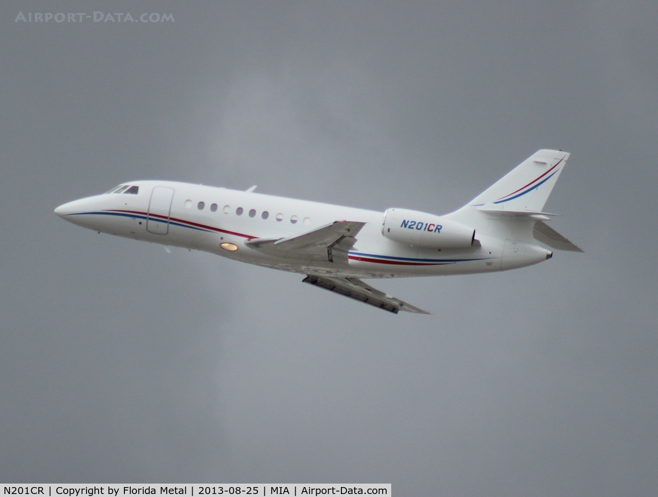 N201CR, 1995 Dassault Falcon 2000 C/N 002, Falcon 2000