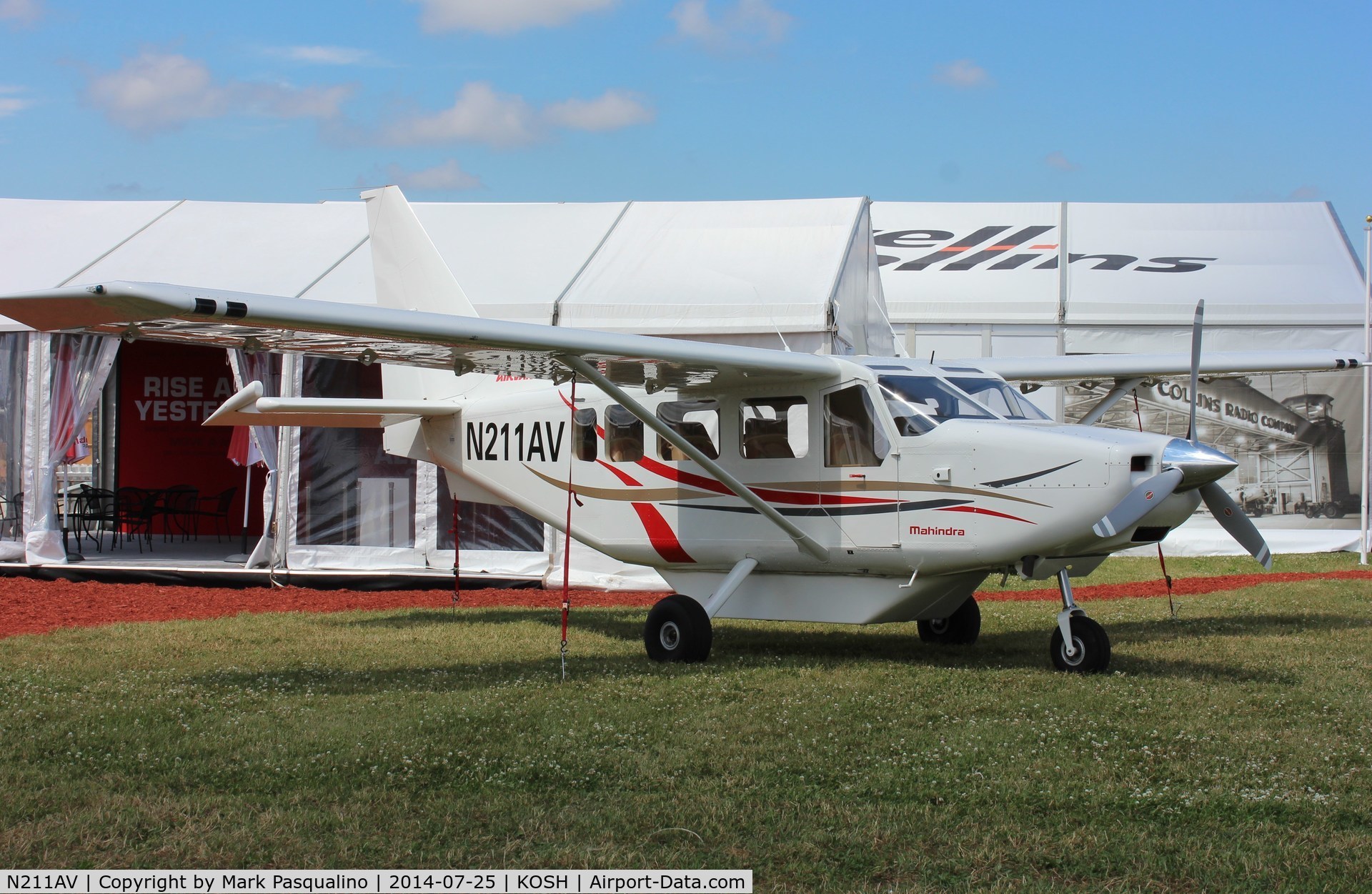 N211AV, 2012 Gippsland GA-8-TC320 Airvan C/N GA8-TC320-11-169, Gipps Aero GA8-TC 320