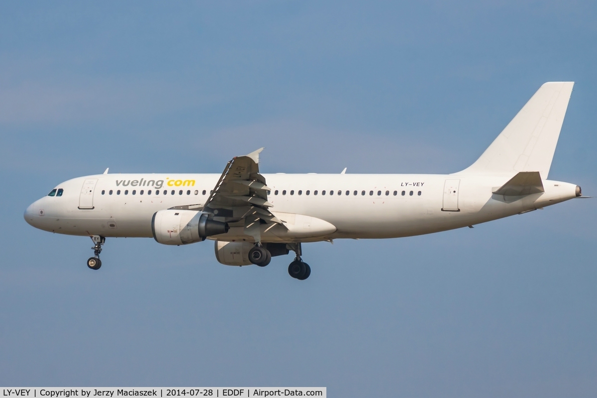 LY-VEY, 1993 Airbus A320-212 C/N 419, Airbus A320-212