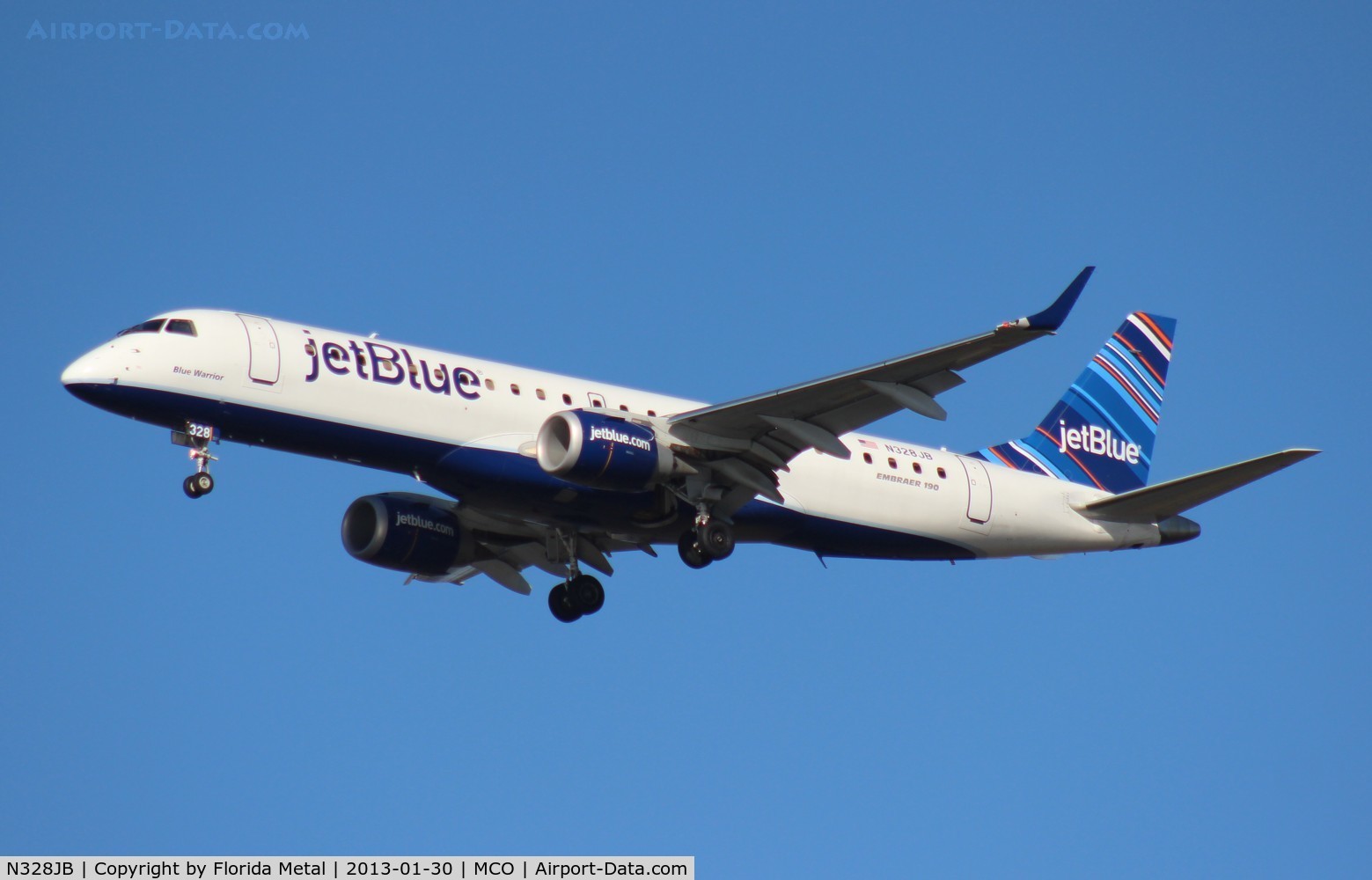N328JB, Embraer ERJ-190-100 IGW 190AR C/N 19000422, Jet Blue E190