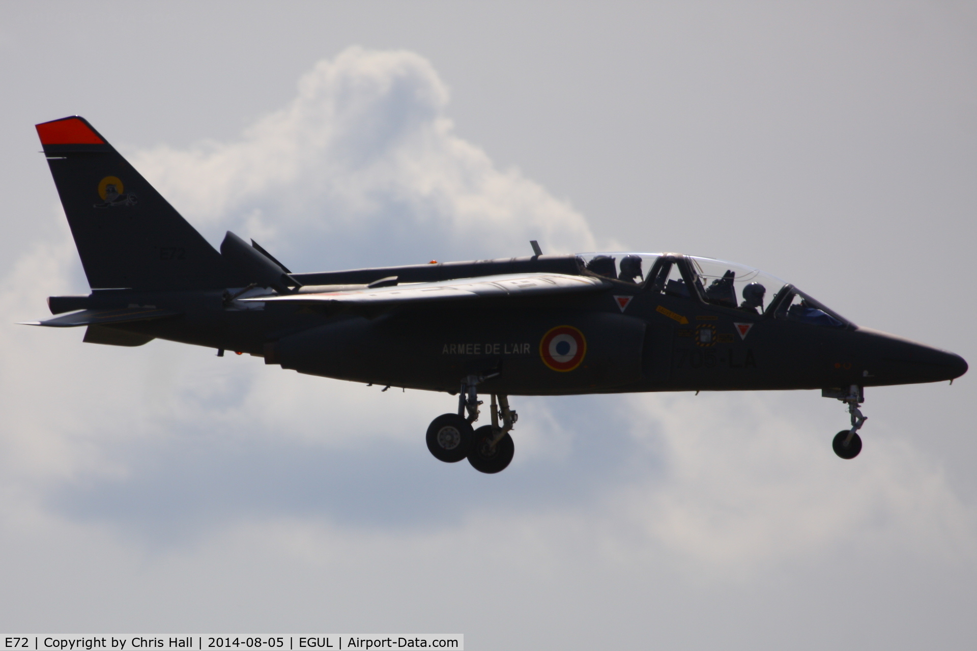 E72, Dassault-Dornier Alpha Jet E C/N E72, Armée de l'Air