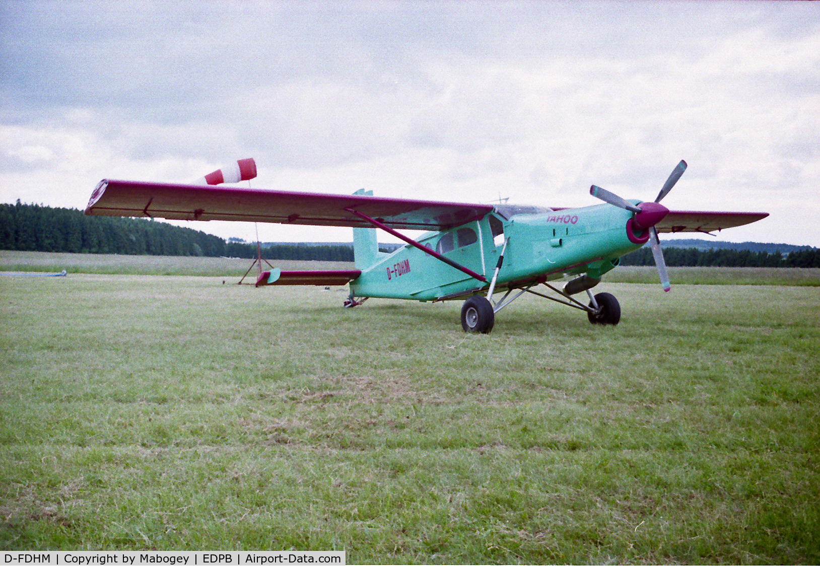 D-FDHM, 1969 Pilatus PC-6/C1-H2 Turbo Porter C/N 688, @ Breitscheid 1995.