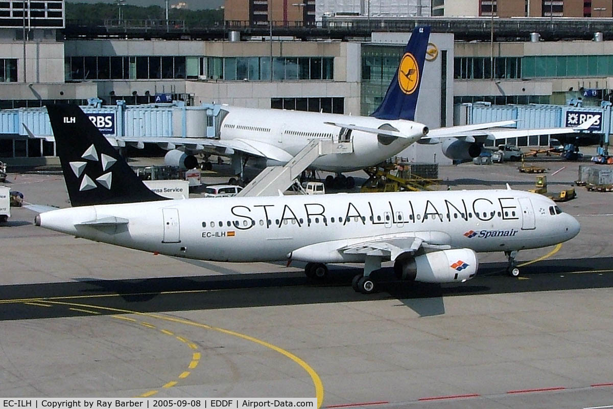 EC-ILH, 2002 Airbus A320-232 C/N 1914, Airbus A320-232 [1914] (Spanair) Frankfurt~D 08/09/2005