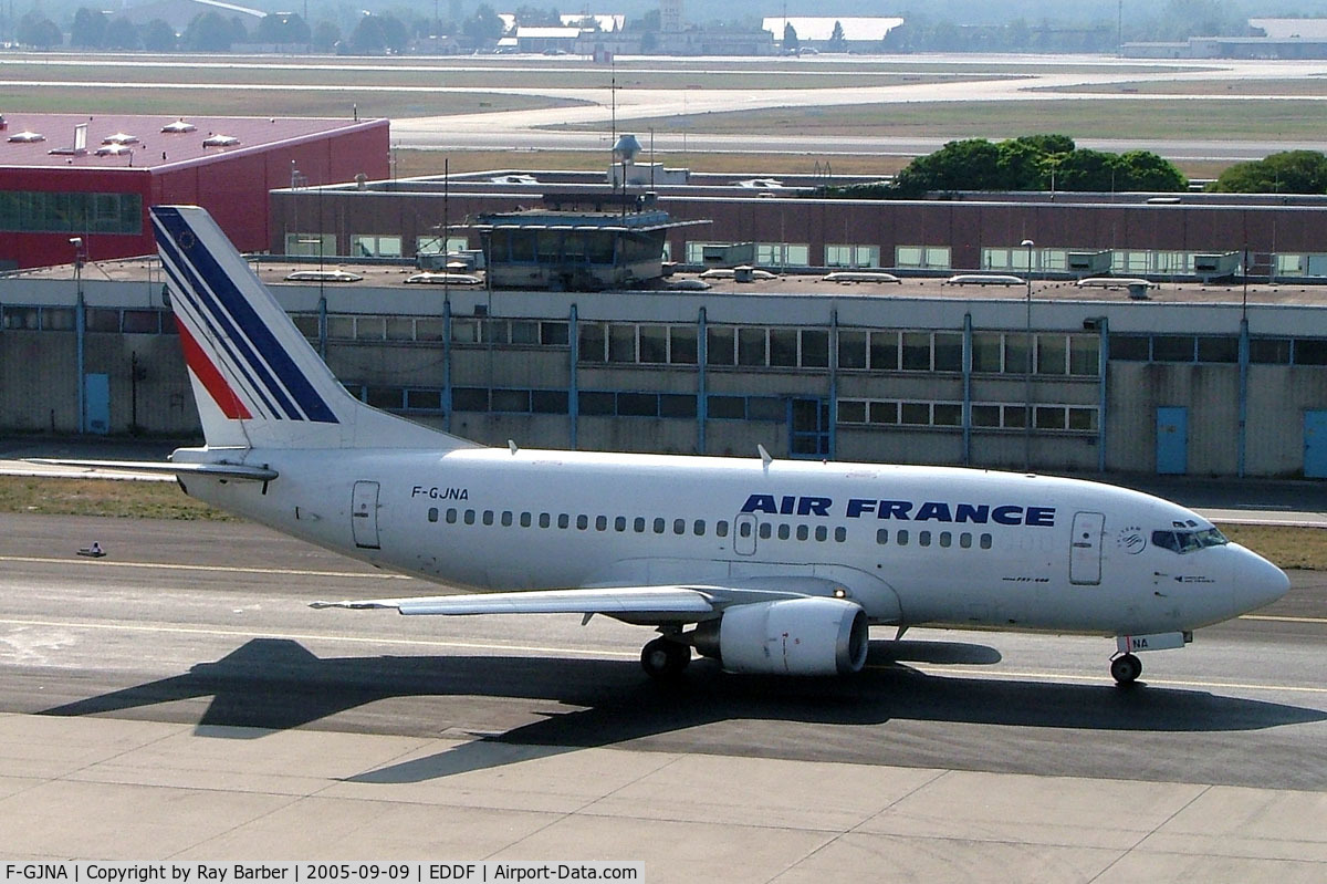 F-GJNA, 1991 Boeing 737-528 C/N 25206, Boeing 737-528 [25206] (Air France) Frankfurt~D 09/09/2005