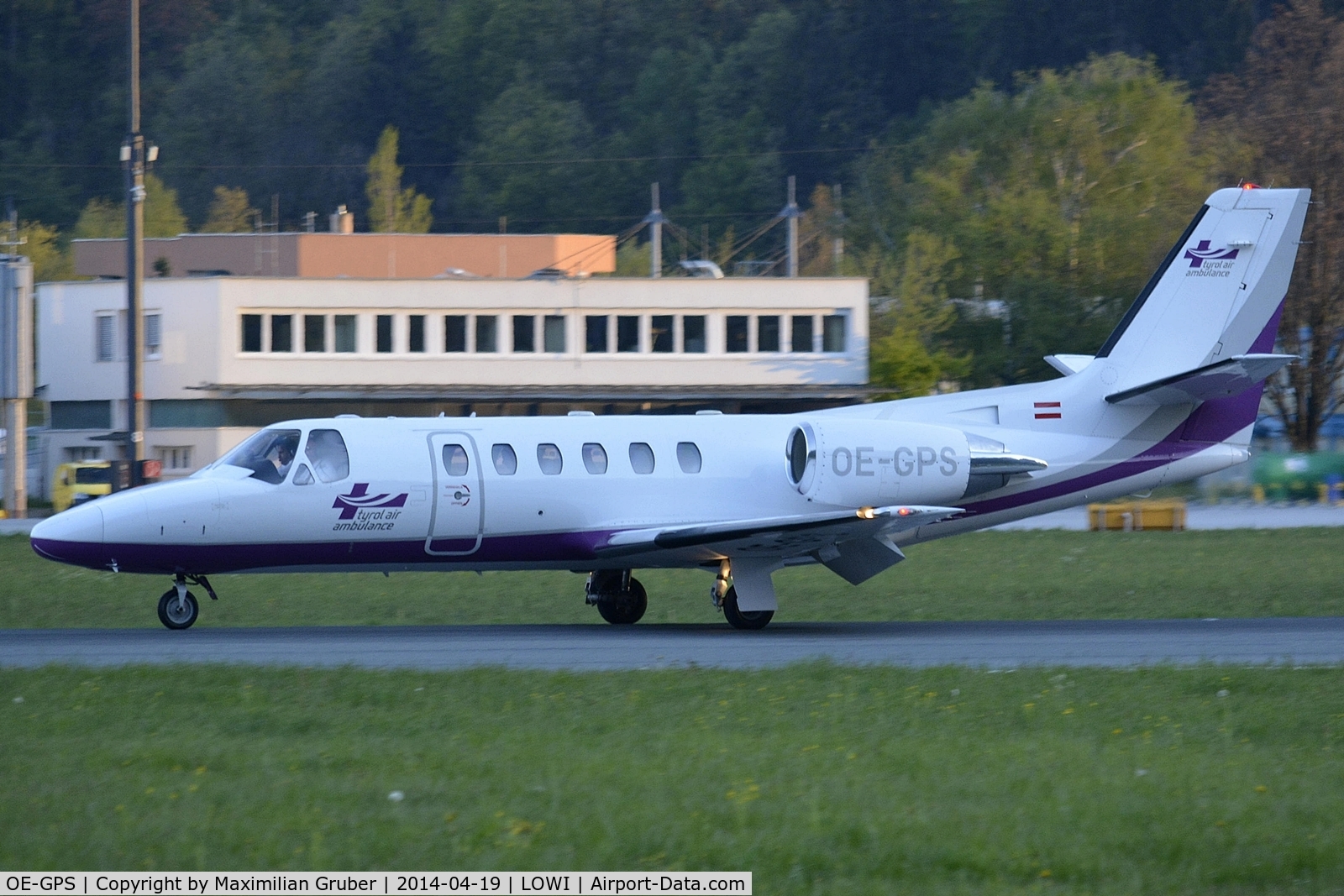 OE-GPS, 1998 Cessna 550 Citation Bravo C/N 550-0837, Tyrol Air Ambulance