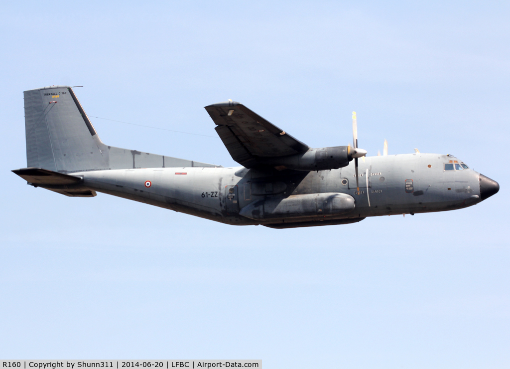 R160, Transall C-160R C/N 160, Participant of the Cazaux AFB Spotterday 2014