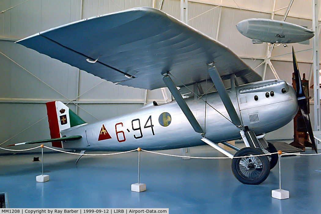 MM1208, 1924 Ansaldo AC.2 C/N Not found MM1208, Ansaldo AC-2 [Unknown] (Museo Storico dell'Aeronautico) Vigna di Valle~I 12/09/1999