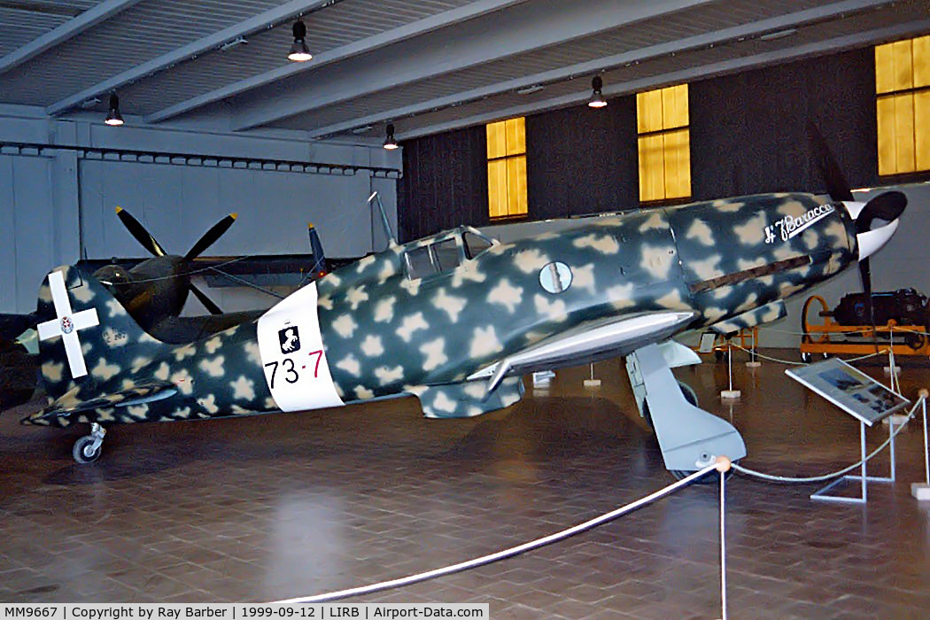 MM9667, Macchi MC.202 Folgore C/N 366, Macchi MC.202 T-AS Folgore [Unknown]  (Museo Storico dell'Aeronautico) Vigna di Valle~I 12/09/1999