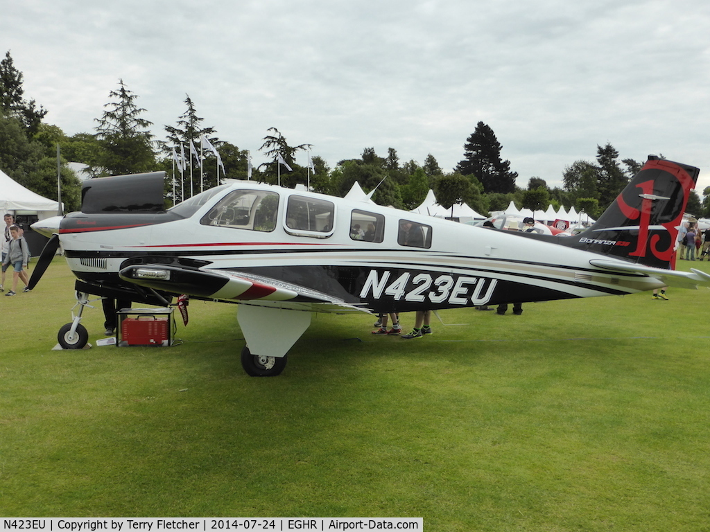 N423EU, 2014 Beechcraft G36 Bonanza C/N E-4023, 2014 Beechcraft G36 Bonanza, c/n: E-4023 at Goodwood