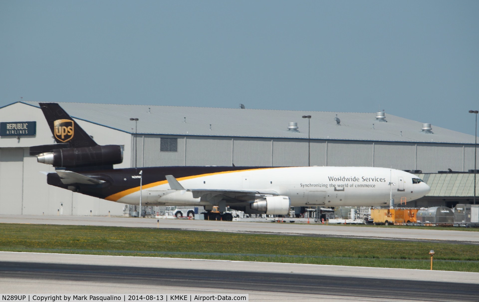 N289UP, 1992 McDonnell Douglas MD-11F C/N 48455, MD-11F