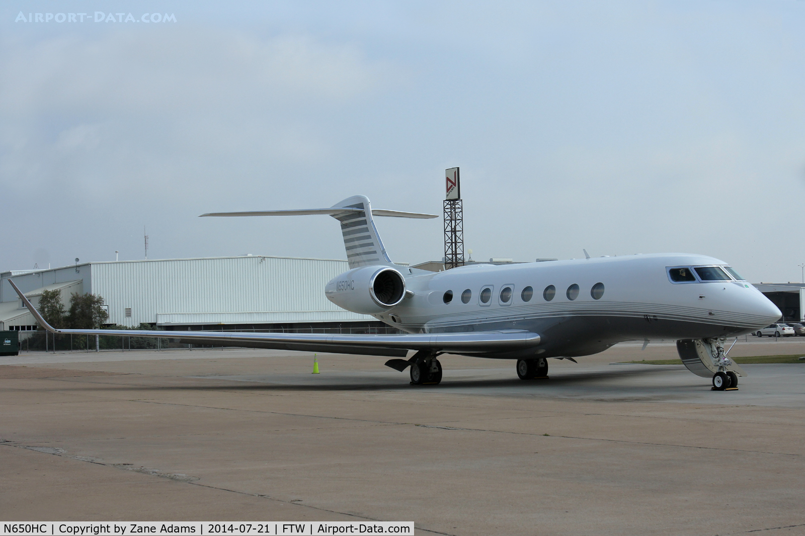 N650HC, Cessna 650 C/N 650-0124, At Meacham Field - Fort Worth, TX