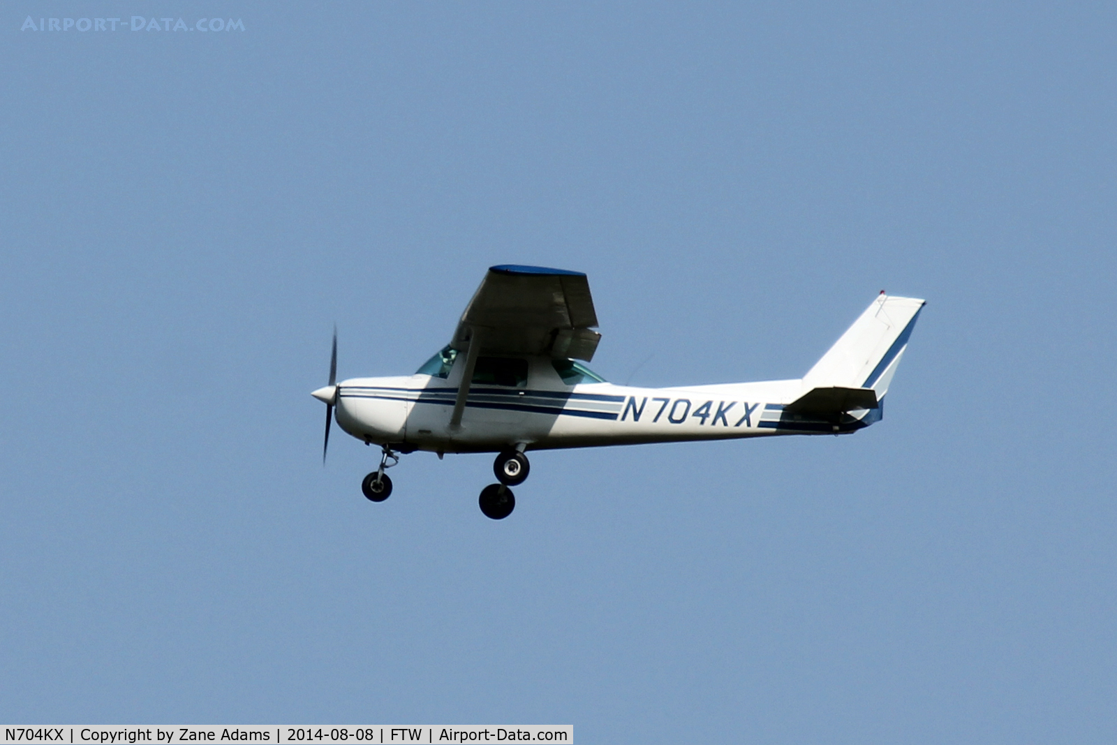 N704KX, 1976 Cessna 150M C/N 15078682, At Meacham Field - Fort Worth, TX