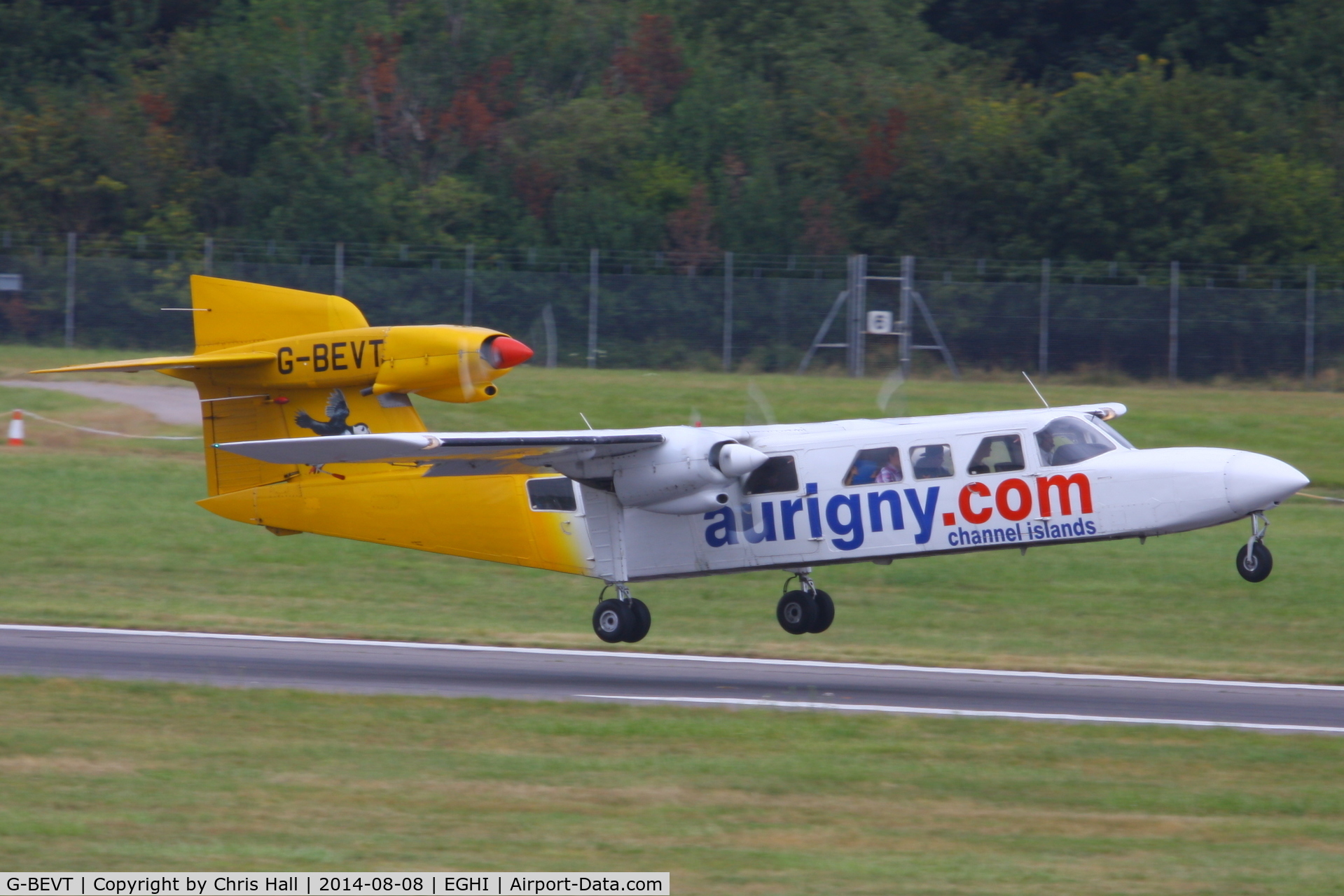 G-BEVT, 1977 Britten-Norman BN-2A Mk.III-2 Trislander C/N 1057, Aurigny Air Services