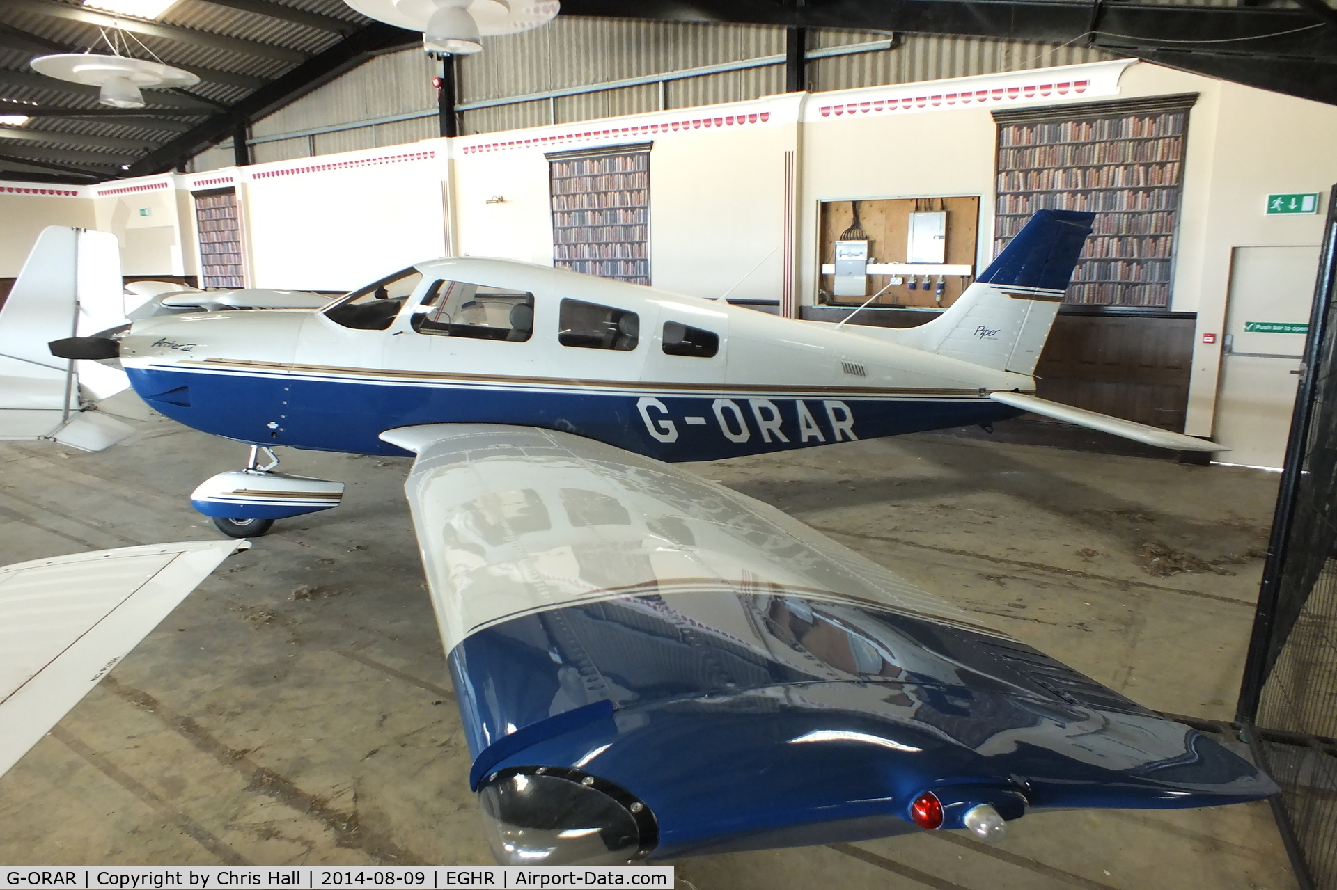 G-ORAR, 1995 Piper PA-28-181 Cherokee Archer III C/N 2890224, at Goodwood airfield