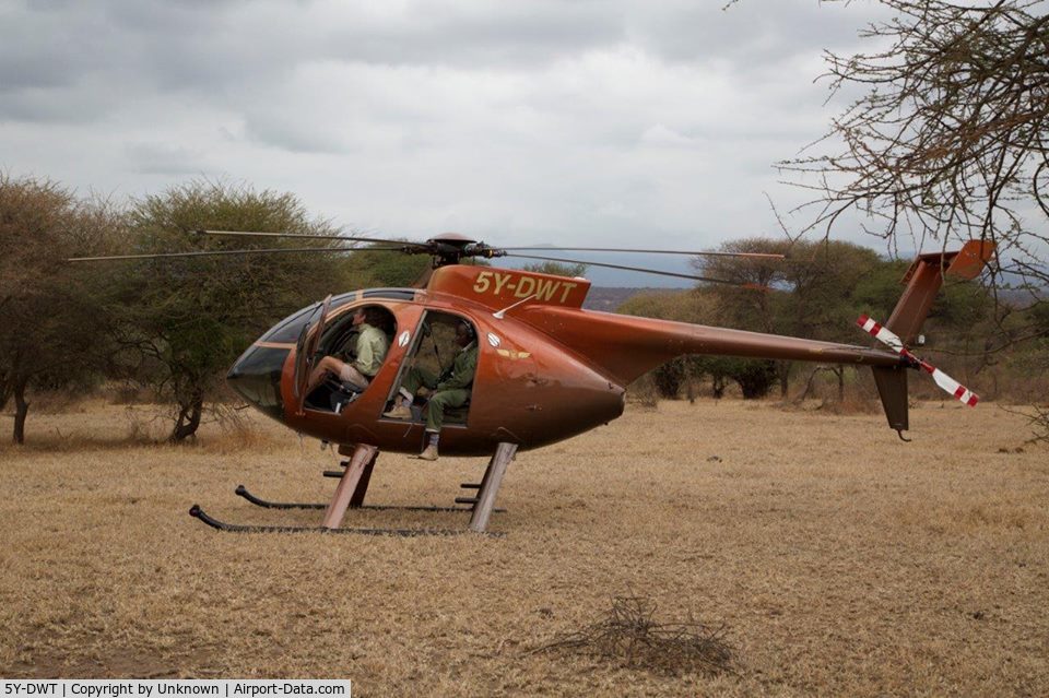 5Y-DWT, 2008 MD Helicopters 369E C/N 0576E, Animal Rescue Kenya