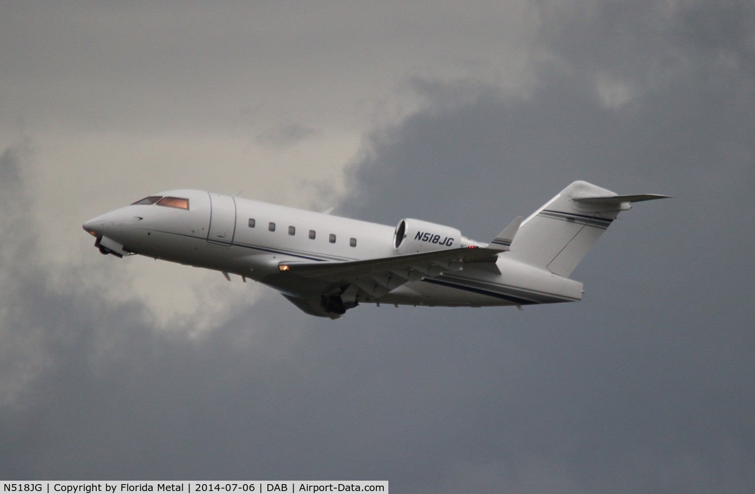 N518JG, 1993 Canadair Challenger 601-3R (CL-600-2B16) C/N 5137, Joe Gibbs Racing Challenger 601