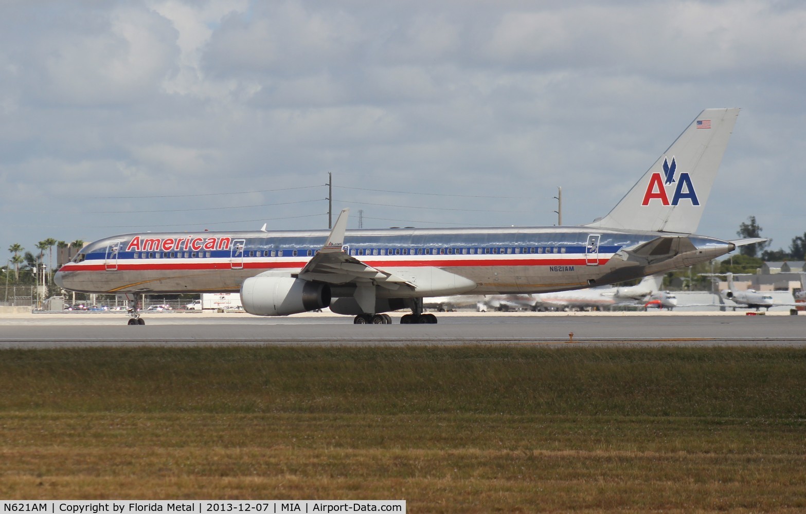 N621AM, 1990 Boeing 757-223 C/N 24579, American 757-200