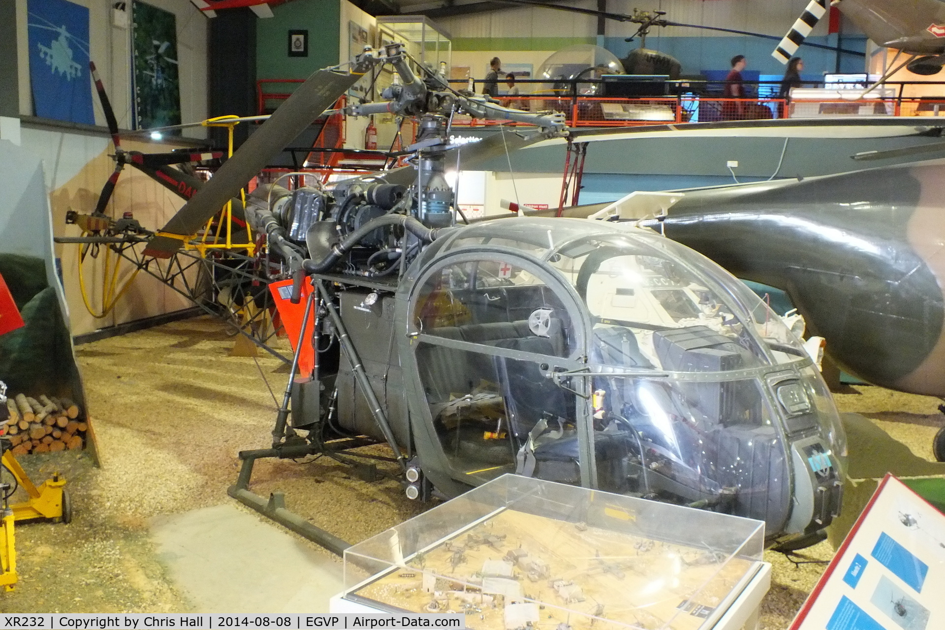 XR232, Sud Aviation Alouette AH2 C/N 1503, Museum of Army Flying, Middle Wallop