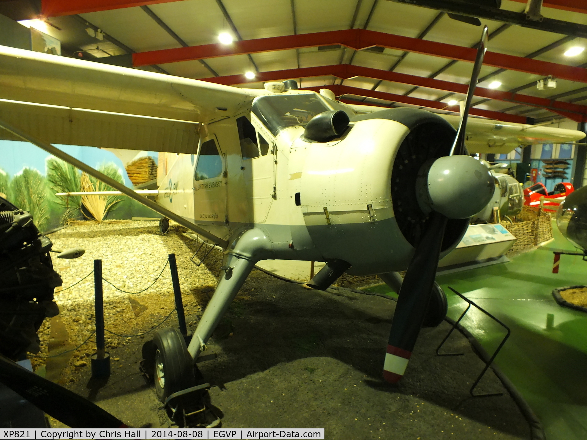 XP821, De Havilland Canada DHC-2 Beaver AL.1 C/N 1484, Museum of Army Flying, Middle Wallop