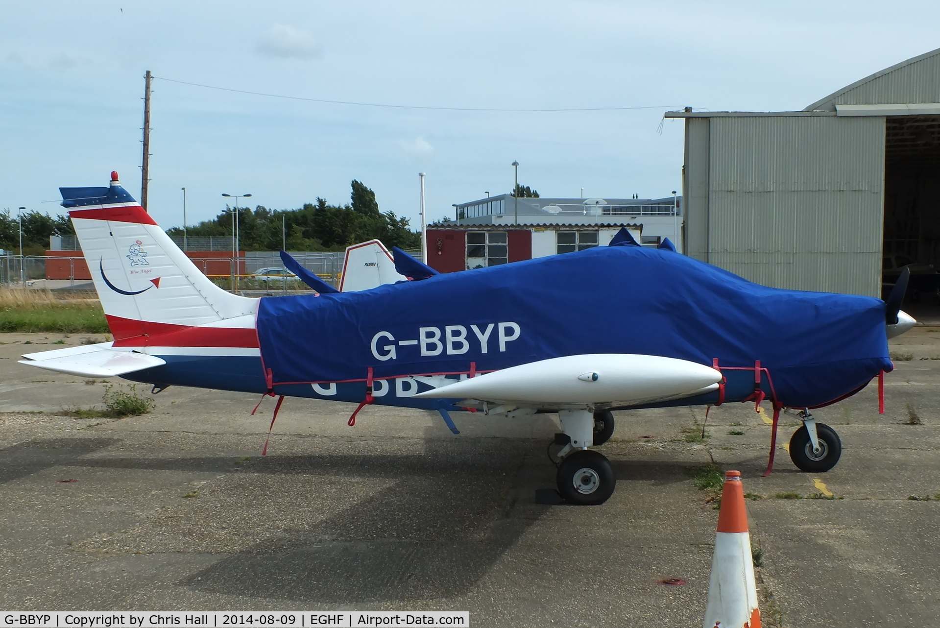 G-BBYP, 1974 Piper PA-28-140 Cherokee Cruiser C/N 28-7425158, at Lee on Solent