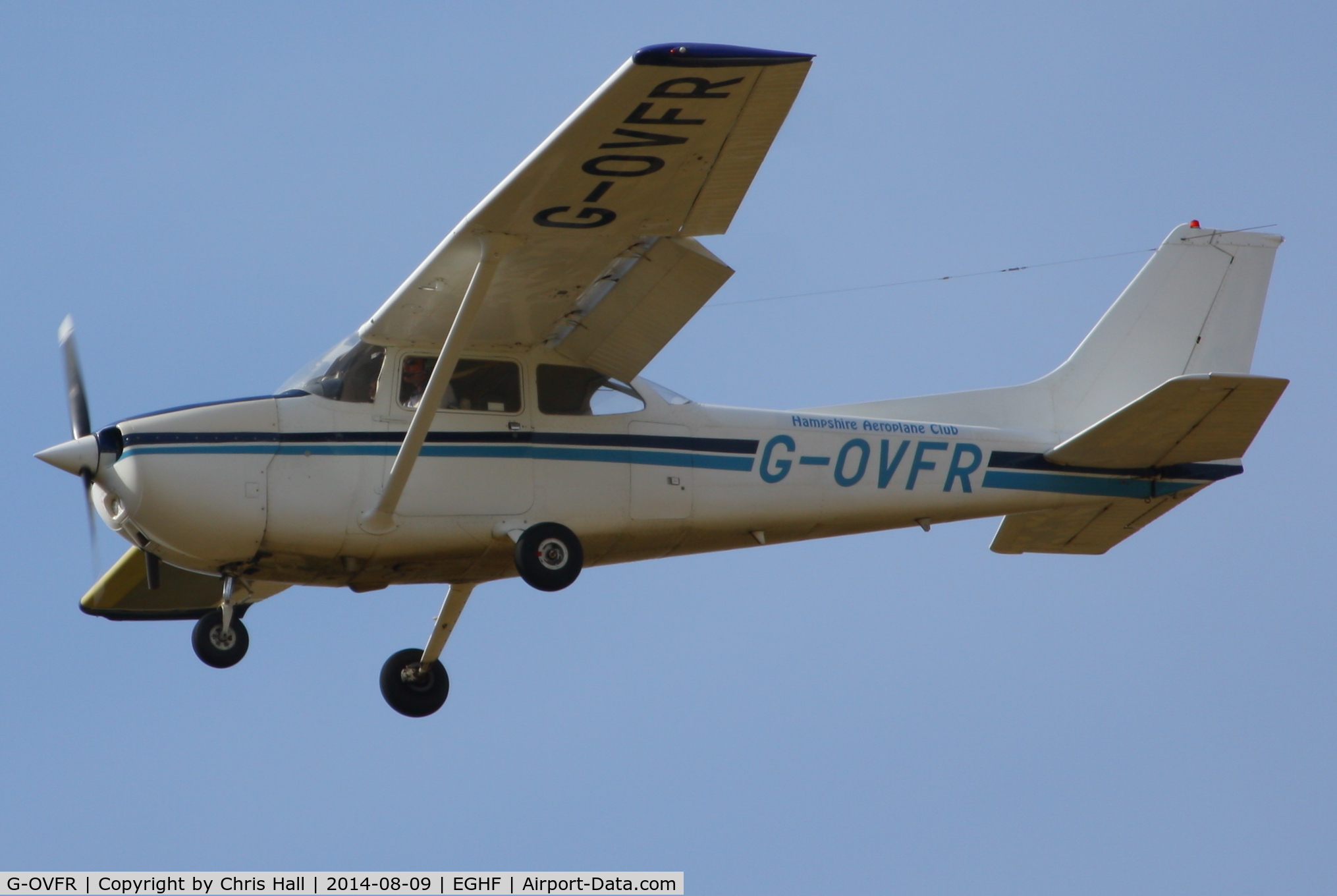 G-OVFR, 1979 Reims F172N Skyhawk C/N 1892, at Lee on Solent