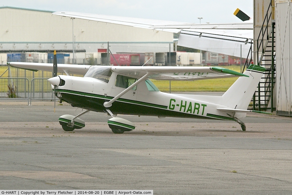G-HART, 1979 Cessna 152 C/N 15279734, At Coventry Airport