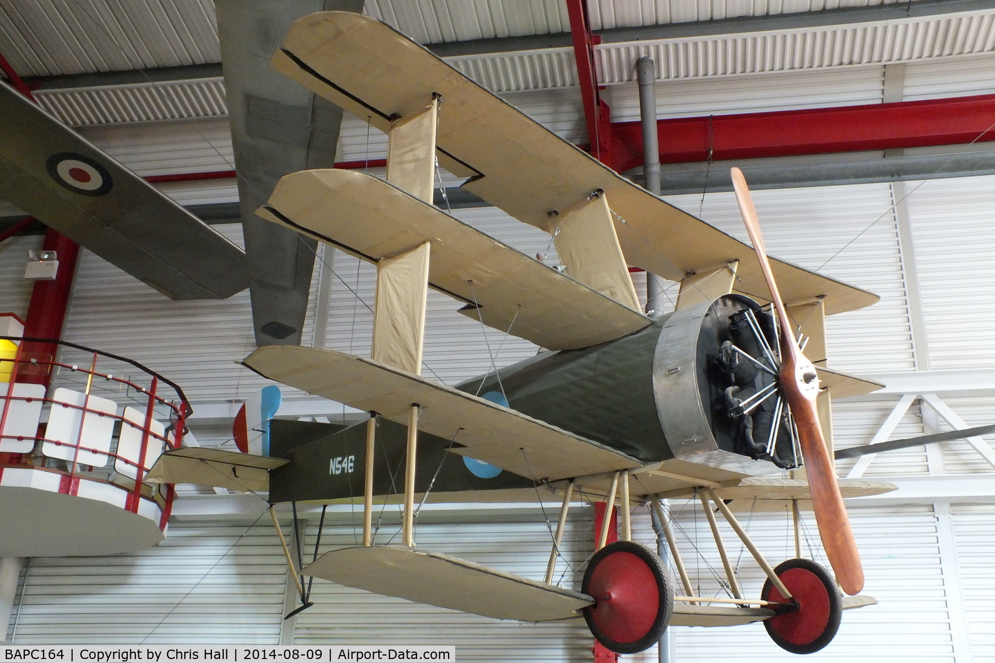 BAPC164, 1980 Wight Quadraplane Type I Replica C/N BAPC.164, Solent Sky Museum