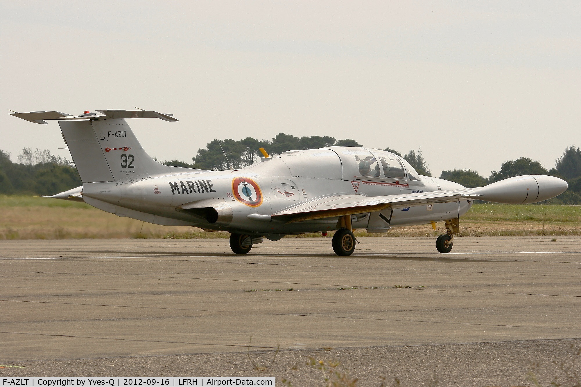 F-AZLT, Morane-Saulnier MS.760 Paris I C/N 32, Morane-Saulnier MS.760A Paris, Open day 2012, Lann Bihoué Air Base (LFRH-LRT)
