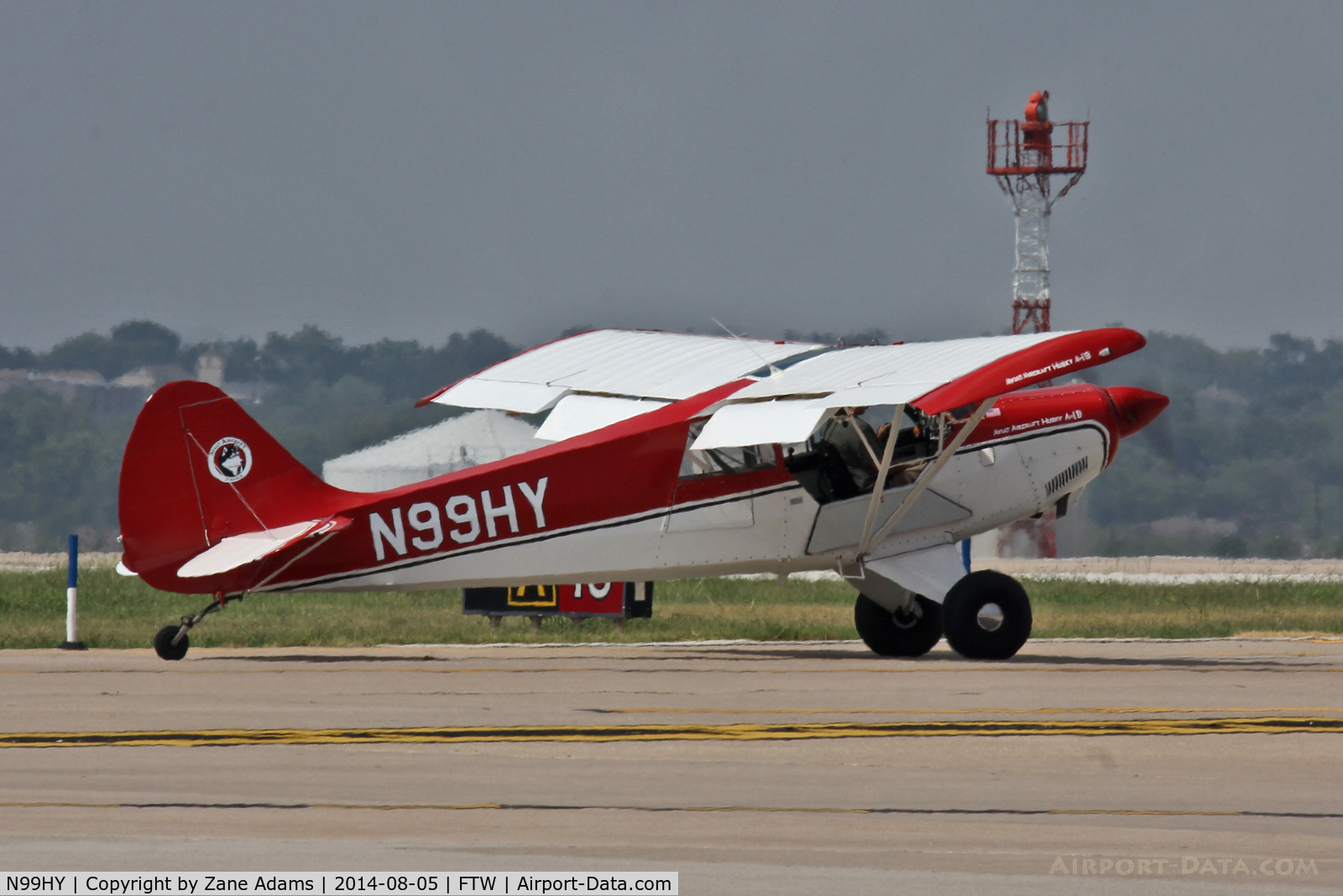 N99HY, 2002 Aviat A-1B Husky C/N 2213, At Fort Worth Meacham Field