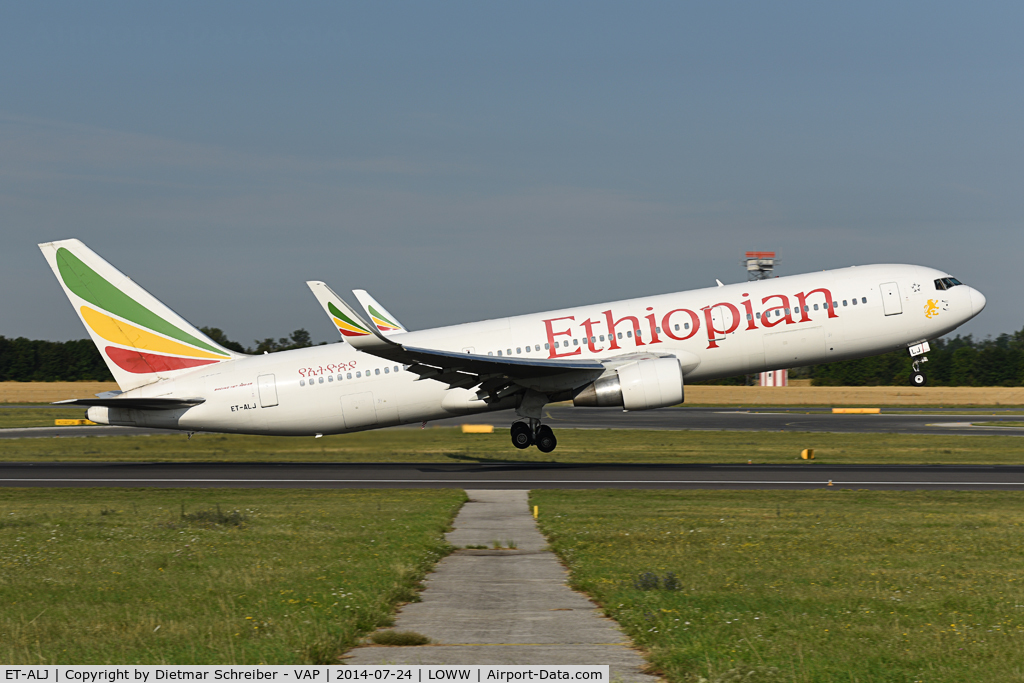ET-ALJ, 2003 Boeing 767-360/ER C/N 33767, Ethiopian Boeing 767-300