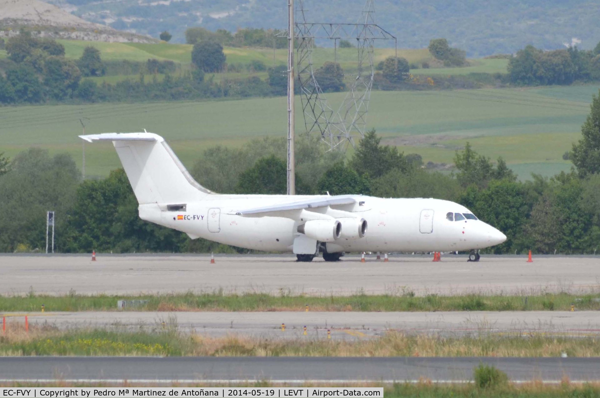 EC-FVY, 1988 British Aerospace BAe.146-200QT Quiet Trader C/N E2117, Aeropuerto Foronda-Vitoria-Gasteiz
