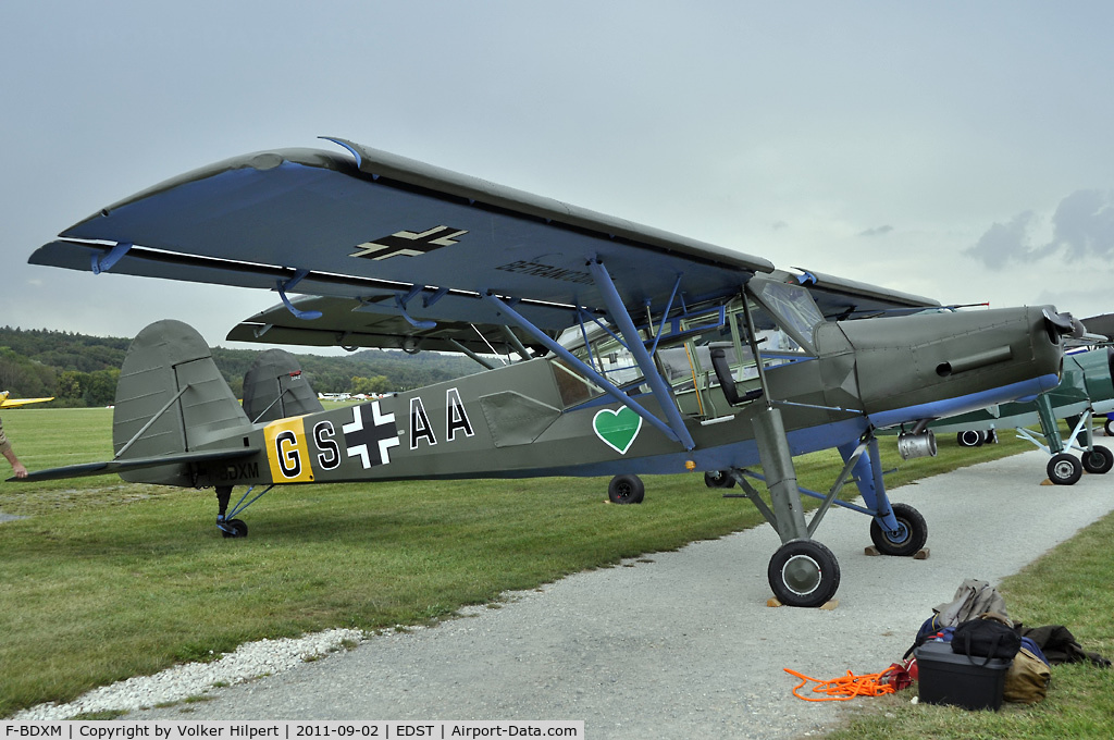 F-BDXM, Morane-Saulnier MS-506L Criquet C/N 635, at Hahnweide