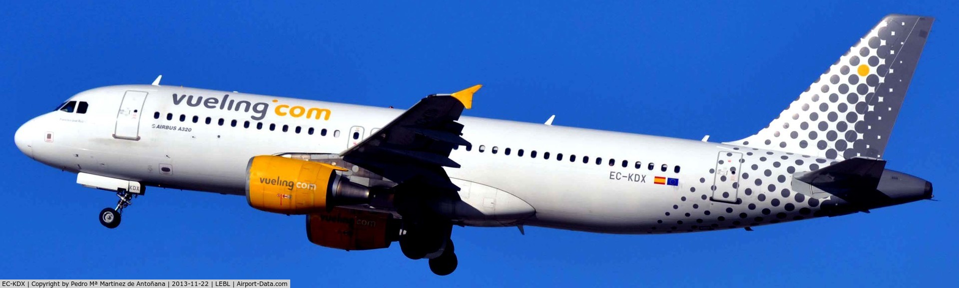 EC-KDX, 2007 Airbus A320-216 C/N 3151, Aeropuerto El Prat Barcelona
