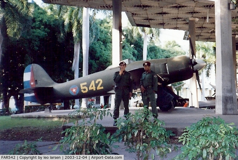 FAR542, Hawker Sea Fury FB.11 C/N Not found 542, Havana  Museum 4.12.03