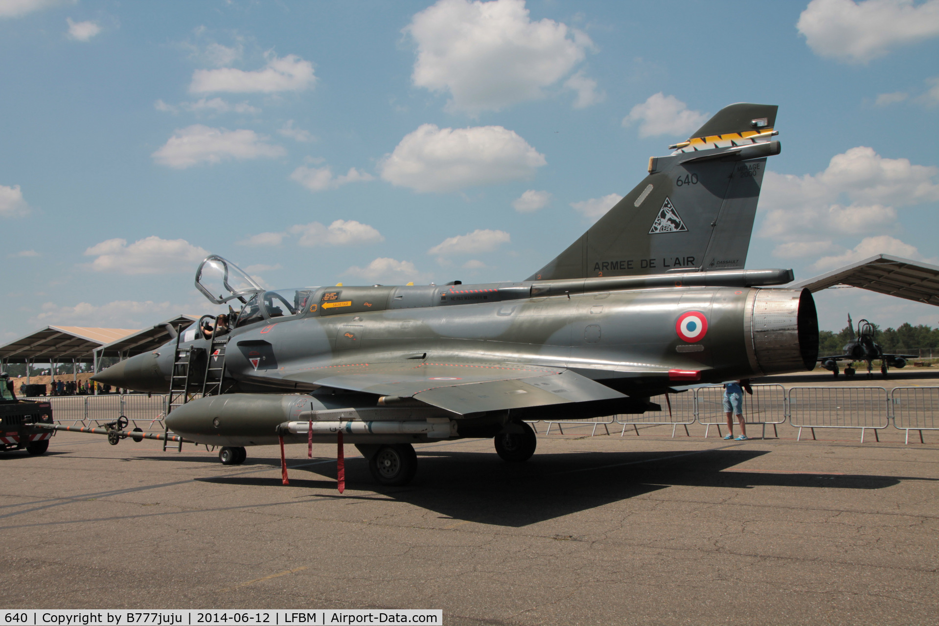 640, Dassault Mirage 2000D C/N 446, new code 118-IN with CEAM