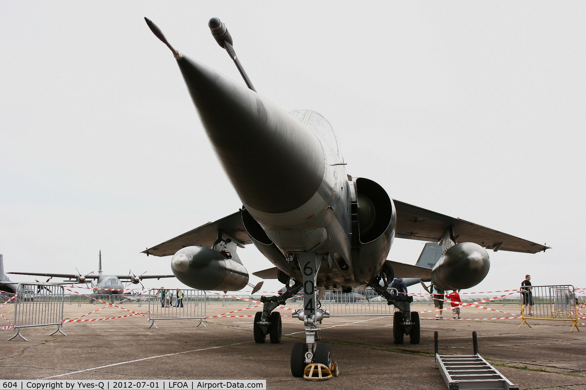604, Dassault Mirage F.1CR C/N 604, Dassault Mirage F1CR (118-CF), Static display, Avord Air Base 702 (LFOA) open day 2012