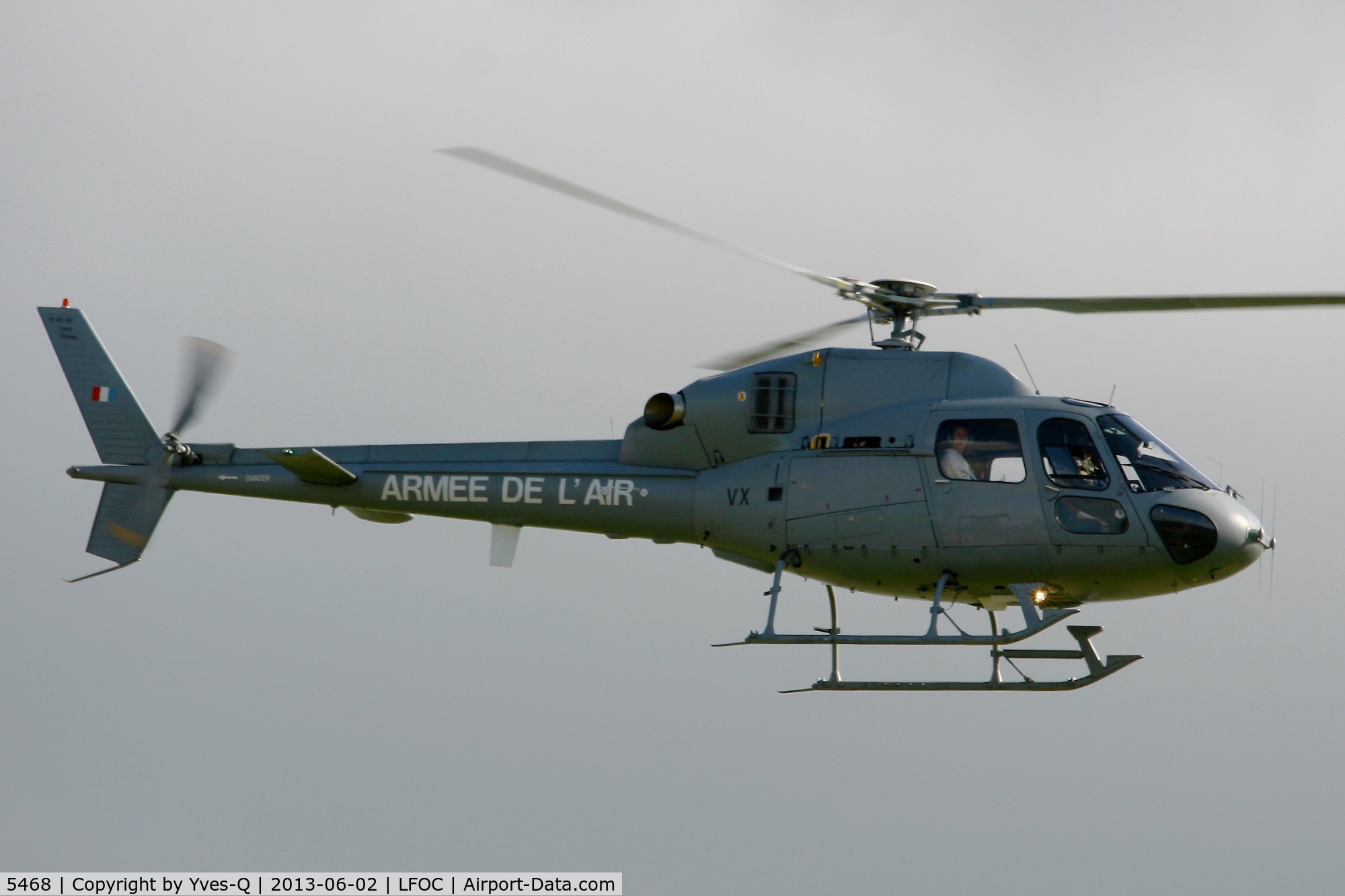 5468, Aérospatiale AS-555AN Fennec C/N 5468, French Air Force Aerospatiale AS-555AN Fennec (5468-VX), Chateaudun Air Base 279 (LFOC) Open day 2013