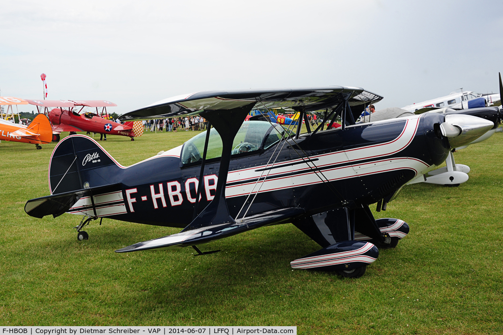 F-HBOB, 1983 Aviat Pitts S-2B Special C/N 5289, Pitts S-2