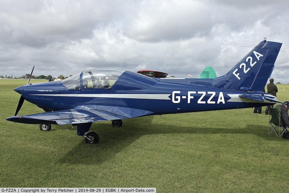 G-FZZA, 1998 General Avia F-22A C/N 018, At 2014 LAA Rally at Sywell