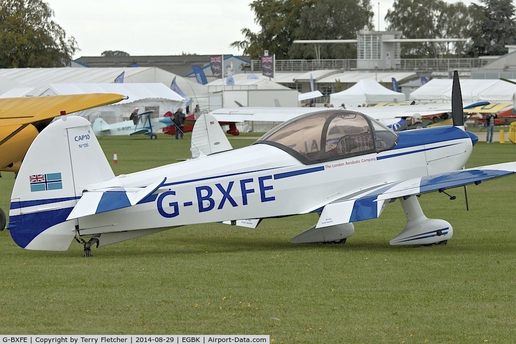 G-BXFE, 1981 Mudry CAP-10B C/N 135, At 2014 LAA Rally at Sywell