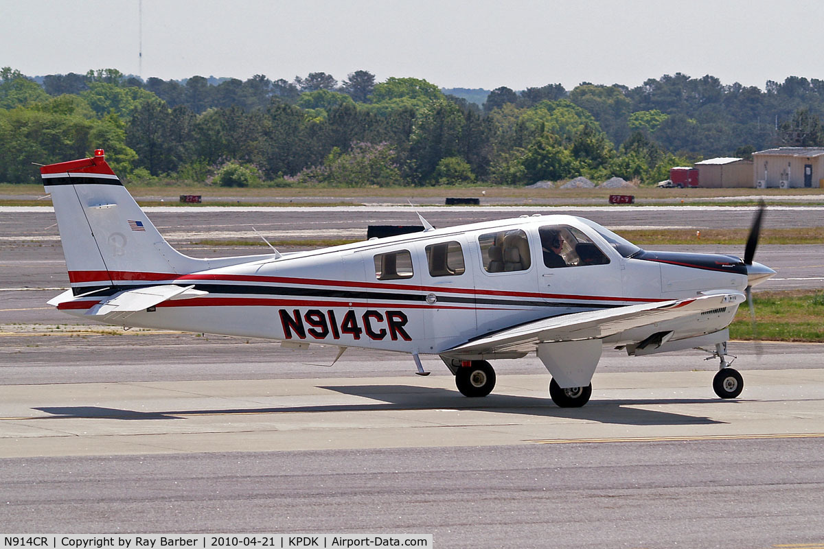 N914CR, Raytheon Aircraft Company G36 C/N E-3703, Beech G36 Bonanza 36 [E-3703] Atlanta-Dekalb Peachtree~N 21/04/2010