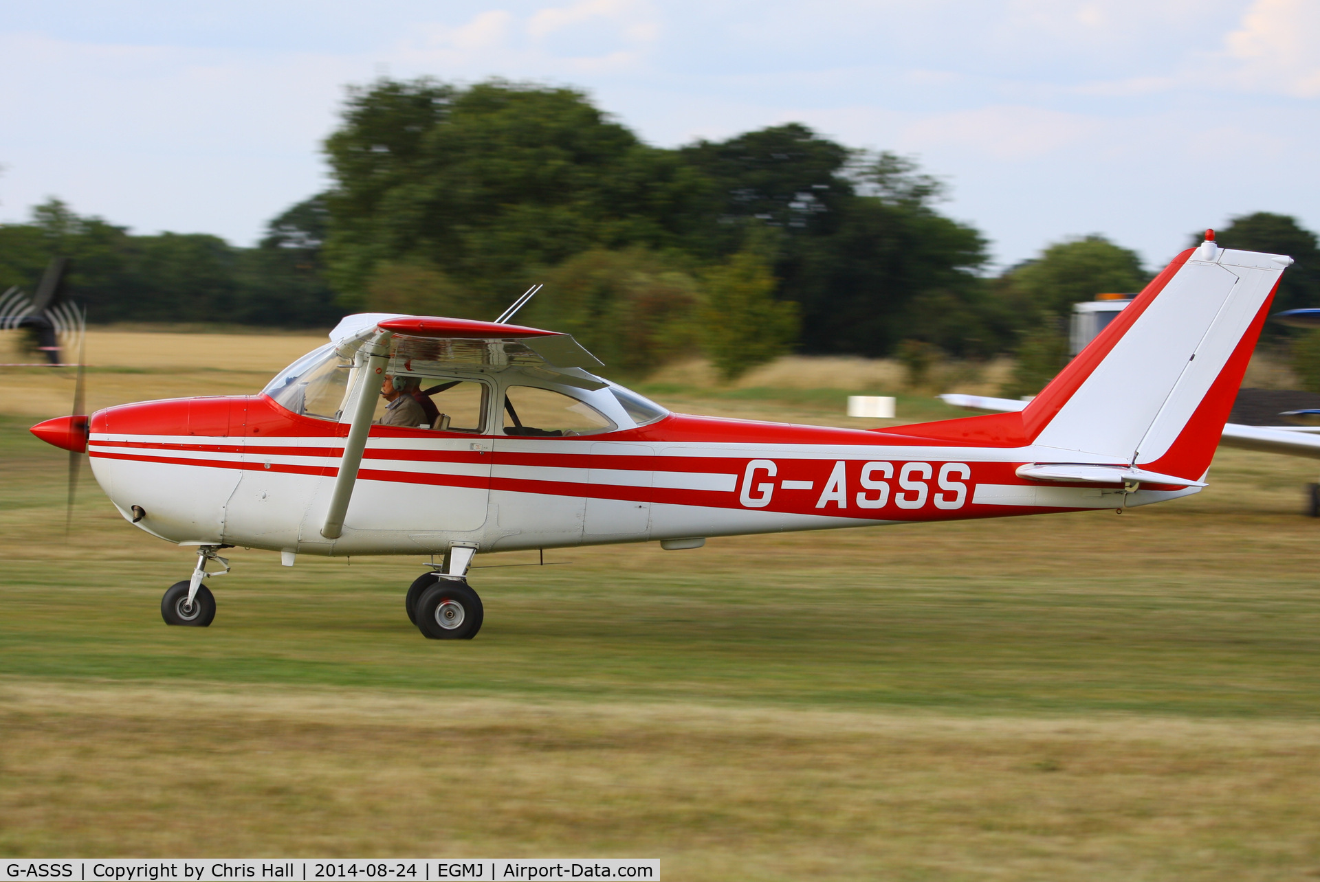 G-ASSS, 1964 Cessna 172E C/N 172-51467, at the Little Gransden Airshow 2014
