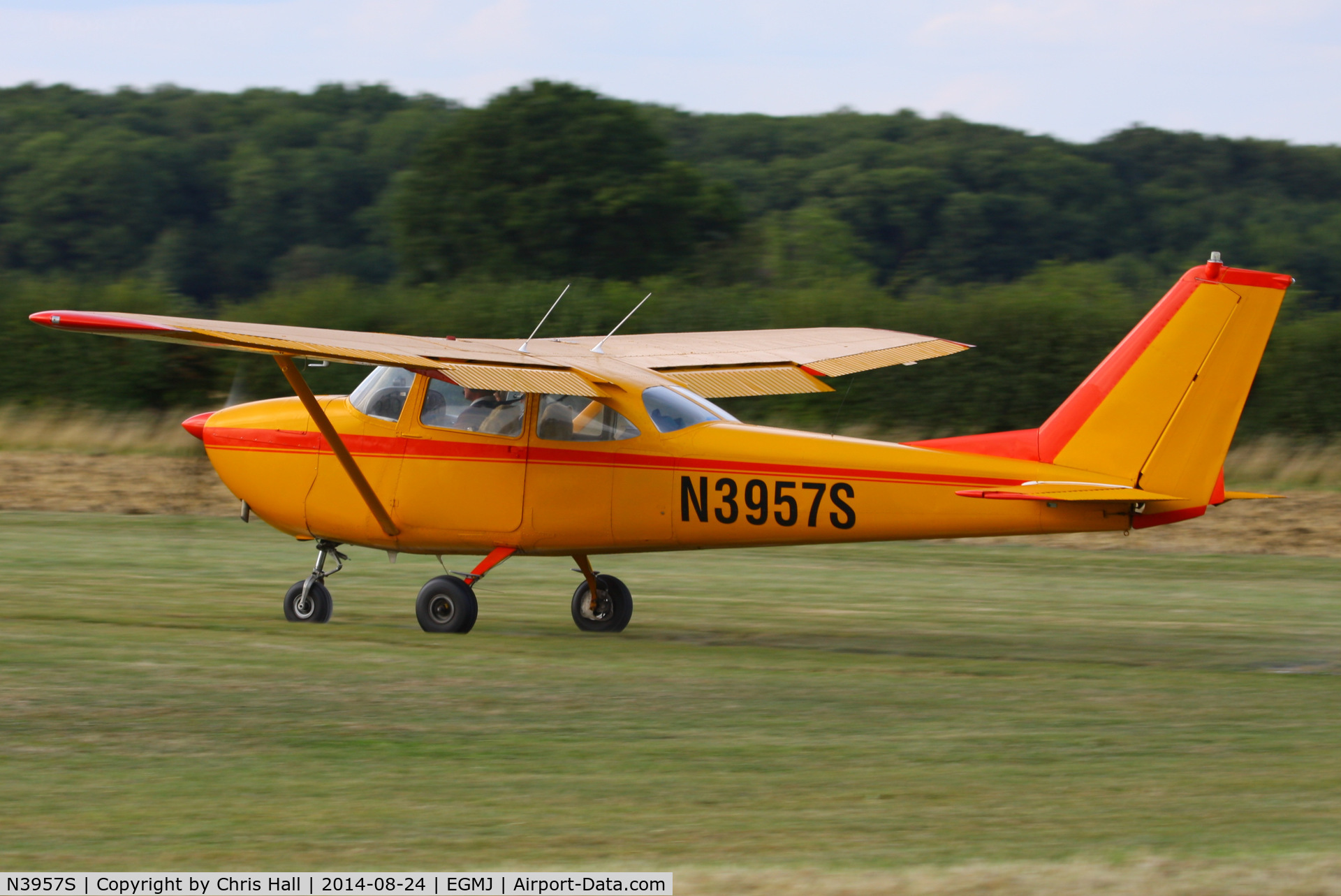 N3957S, 1964 Cessna 172E C/N 17251157, at the Little Gransden Airshow 2014