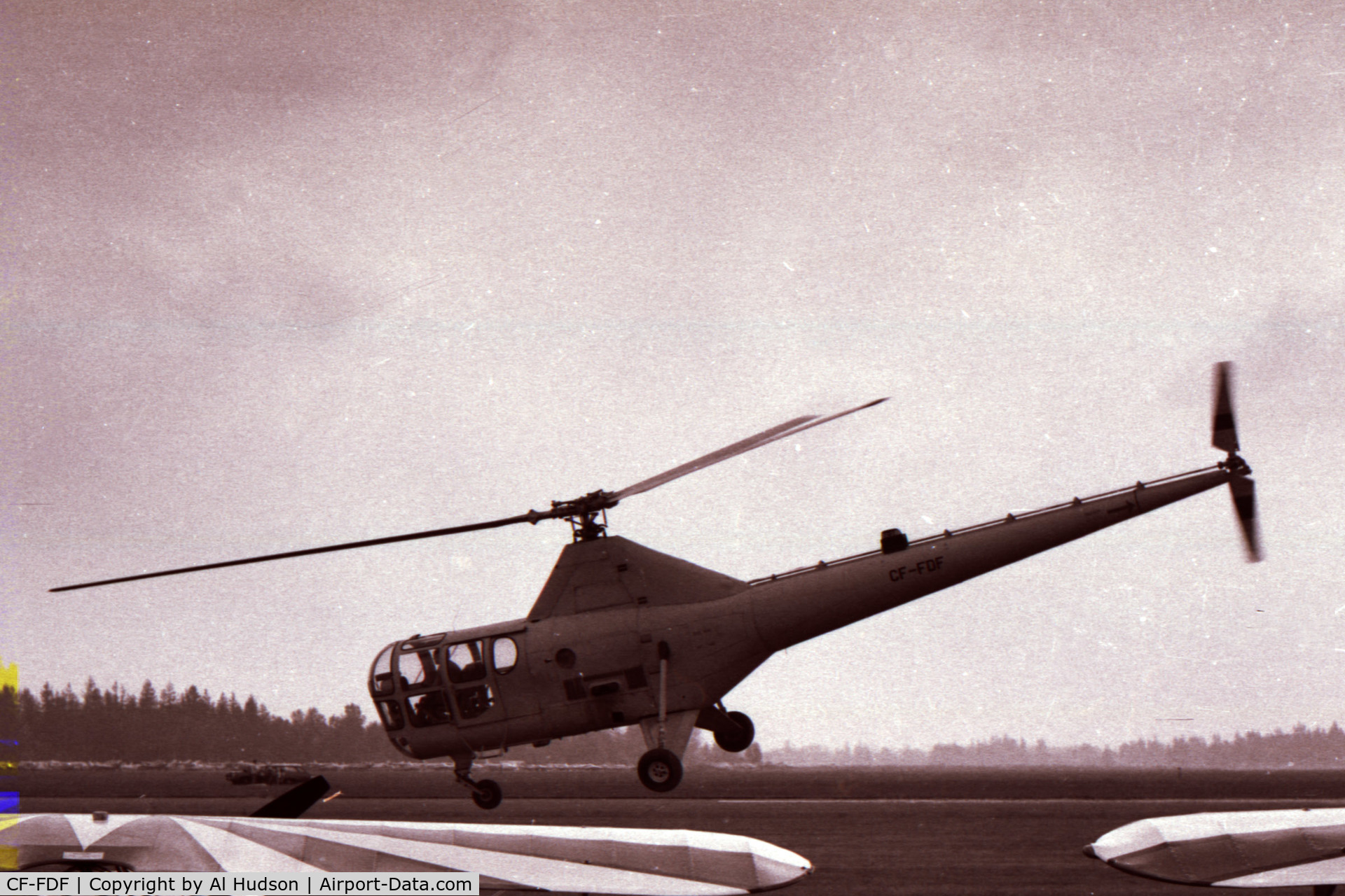 CF-FDF, 1949 Sikorsky S-51 C/N 51204, Abbottsford Airshow, 1971