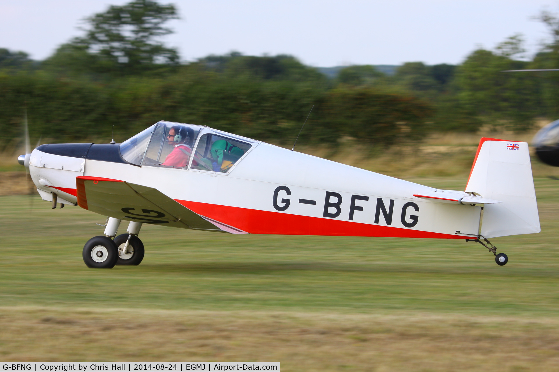 G-BFNG, 1966 Jodel D-112 C/N 1321, at the Little Gransden Airshow 2014