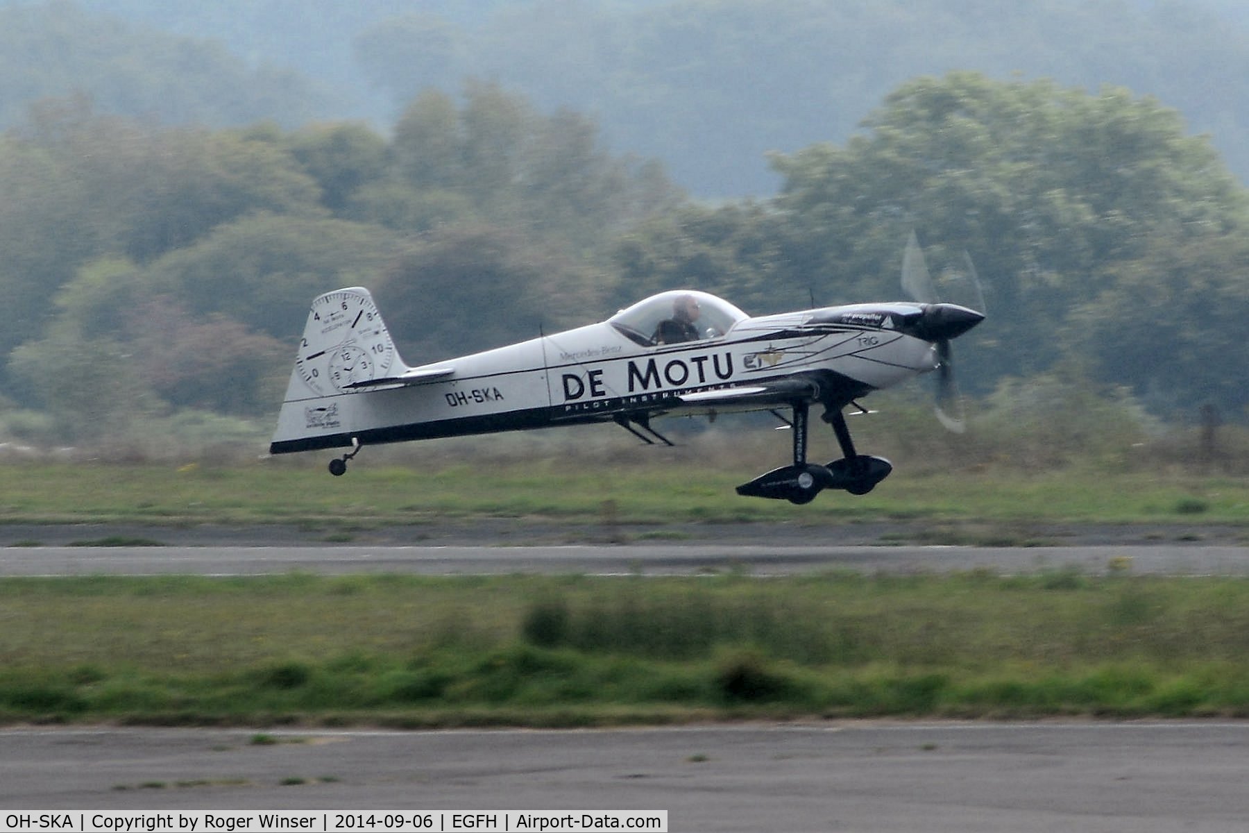 OH-SKA, 2007 Mudry CAP-232 C/N 30, Visiting CAP-232 departing Runway 28.