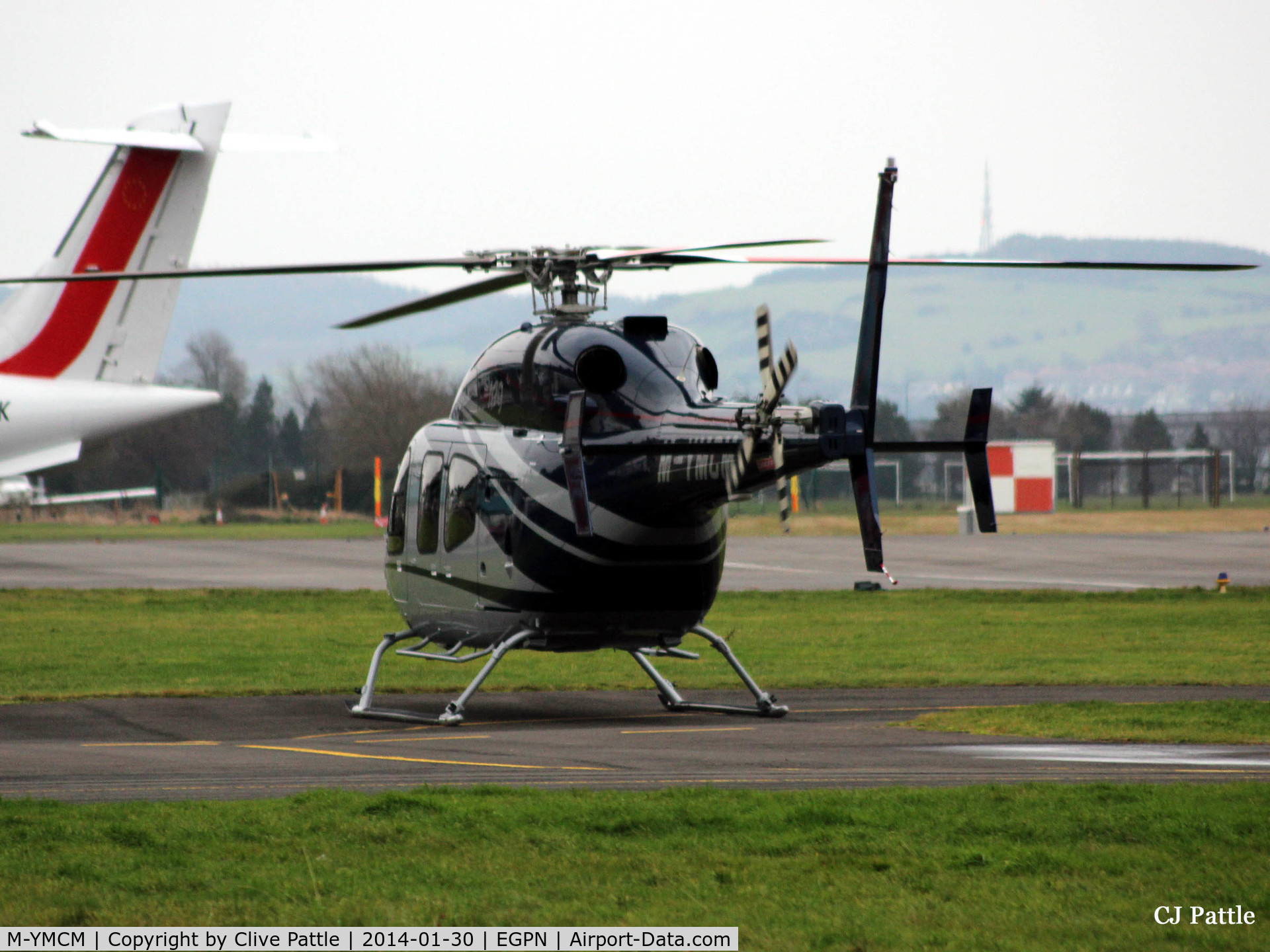 M-YMCM, 2012 Bell 429 GlobalRanger C/N 57107, On apron at Dundee Riverside EGPN